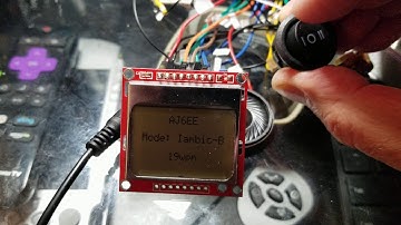 Arduino Nano Morse Code Practice Keyer