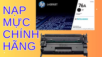 Hướng dẫn đổ mực Cartridge CF276A l, máy in Hp M404DN | Hieptinphat.net