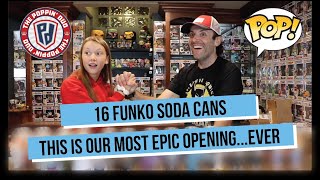 WE OPEN 16 FUNKO SODA CANS!! This was OUR BEST SODA OPENING YET! Do we find a CHASE or CHASES!
