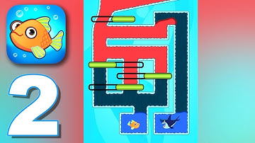 Save The Fish - Gameplay Walkthrough Part 2 - Levels 40-60 (iOS, Android)