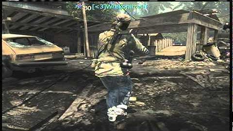 MW3 | Epic Random Throwing Knife Kill from Spawn