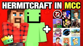 Who Has Teamed with Hermitcraft the Most in MCC