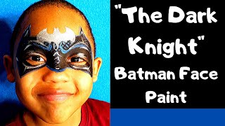 Batman Dark Knight Face Paint Mask Batman Dark Knight Face Paint Mask