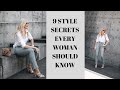 9 Style Secrets Every Woman Should Know | Fashion Over 40