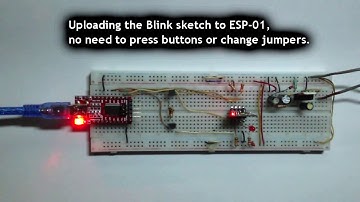 Programming ESP-01 with Automatic Reset and Programming Mode Selection