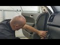 2009 Hyundai i30 Front Door Trim Removal