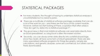 UNIT 5 -statistics packages-features,types,examples(part -2)