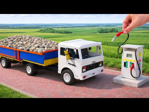 Diy how to make | Miniature project | mini truck construction | @StrongCreator1
