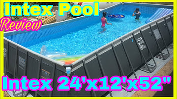 INTEX Rectanggular Pool 24