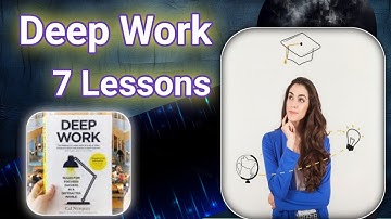 7 Lessons for Focus👀✅ #calnewport #DeepWork #StudyTips @PowerOf.7 