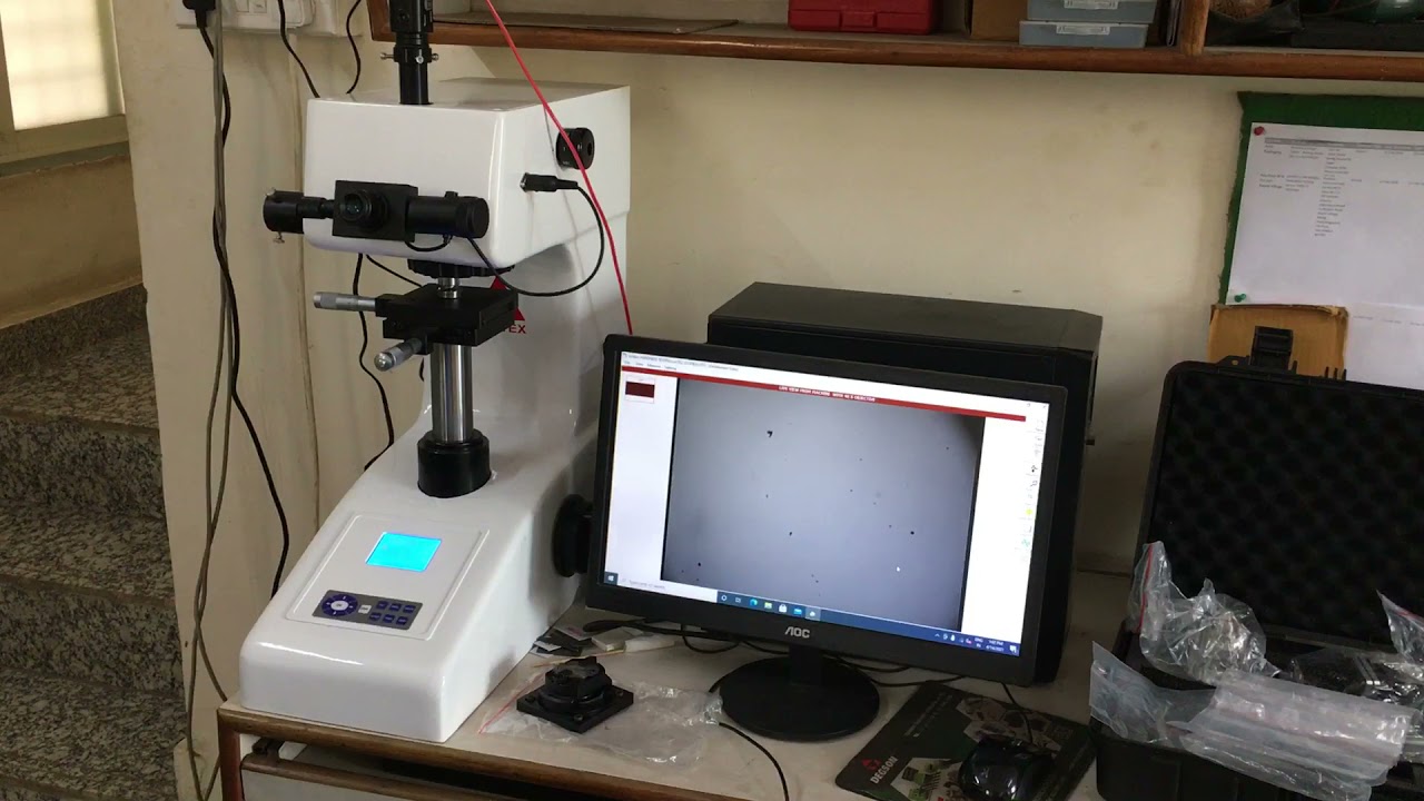 Digital Computerised Micro Vickers Hardness Tester