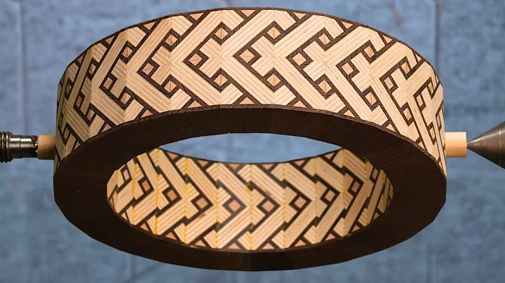 Woodturning Amazing Patterned Bowl