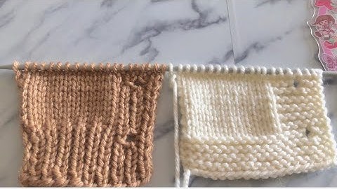 2 Simple Ways to Knit PERFECT Buttonholes || Knitting Buttonhole || Button Ke ched ki bunai