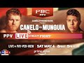 LIVE FIGHT: CANELO ALVAREZ VS JAIME MUNGUIA COMMENTARY AND BREAKDOWN !