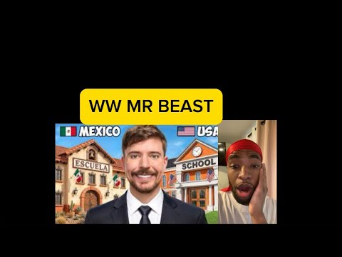 MR BEAST I BUILT 10 SCHOOLS AROUND THE WORLD REACTION π±!