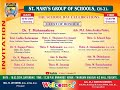 Live  the school day celebrations  from stmarys group of schools chennai 21 cell  04425900140