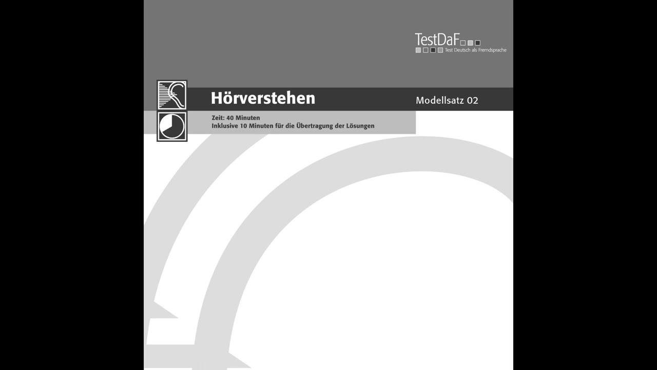 TestDaF Modellsatz 02 – Hörverstehen (2004)
