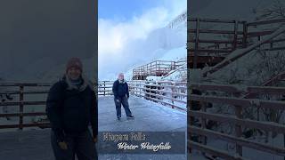 Frozen Wonderland Walking Through Niagara Falls In Winter