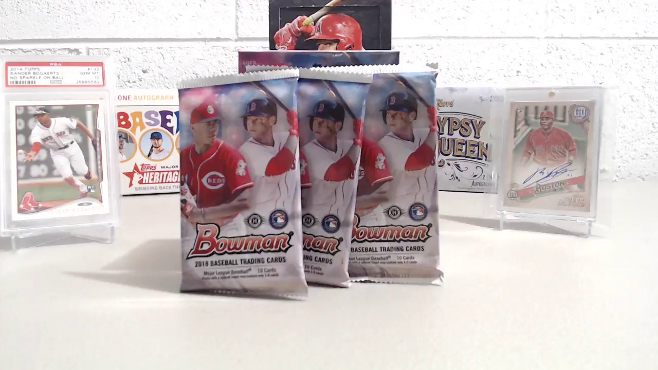 2018 Bowman Baseball Retail VS Hobby