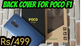 Fortify Premium Soft Fabric Hybrid Back Cover For Poco F1 In Hindi || Mobile Back Cover Review screenshot 5