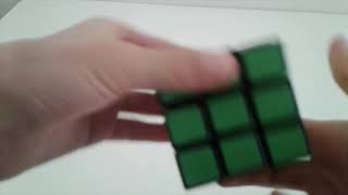 Staircase Pattern on a 3x3 Rubik's cube