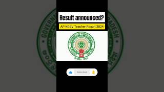 AP KGBV merit list 2024 #kgbvvacancy #kgbvteachereligibility #kgbv #apkgbv #shorts #vacancy #viral