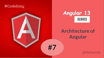 The architecture of an Angular application #hindi  | Angular Tutorial for Beginners in Hindi.