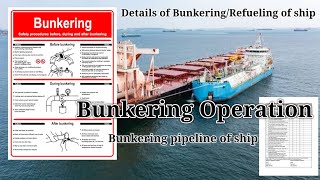 Ship Bunkering Procedure|Bunkering operation onboard ship| Refueling process of Ship