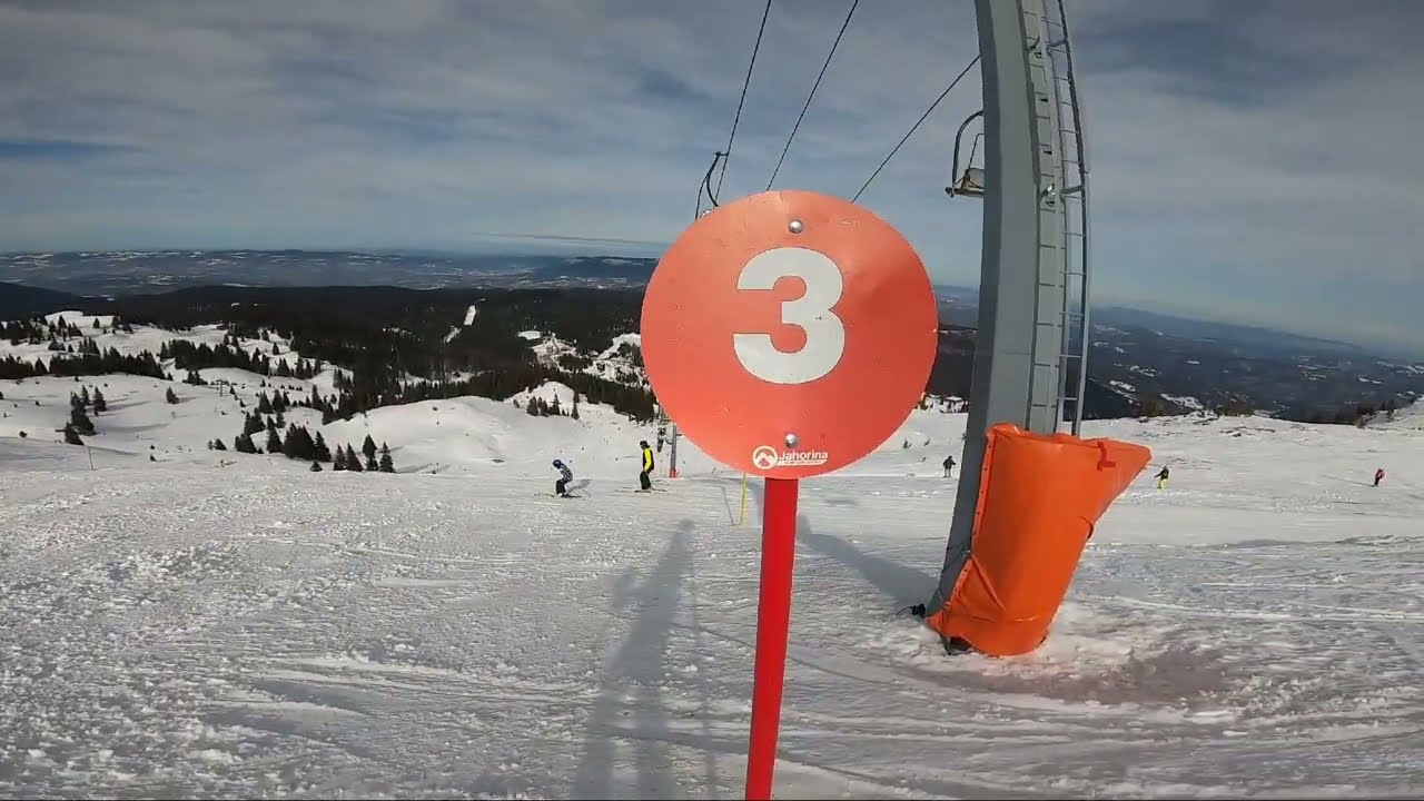 Jahorina / Staza broj 3 / Najteža crvena staza na Jahorini?