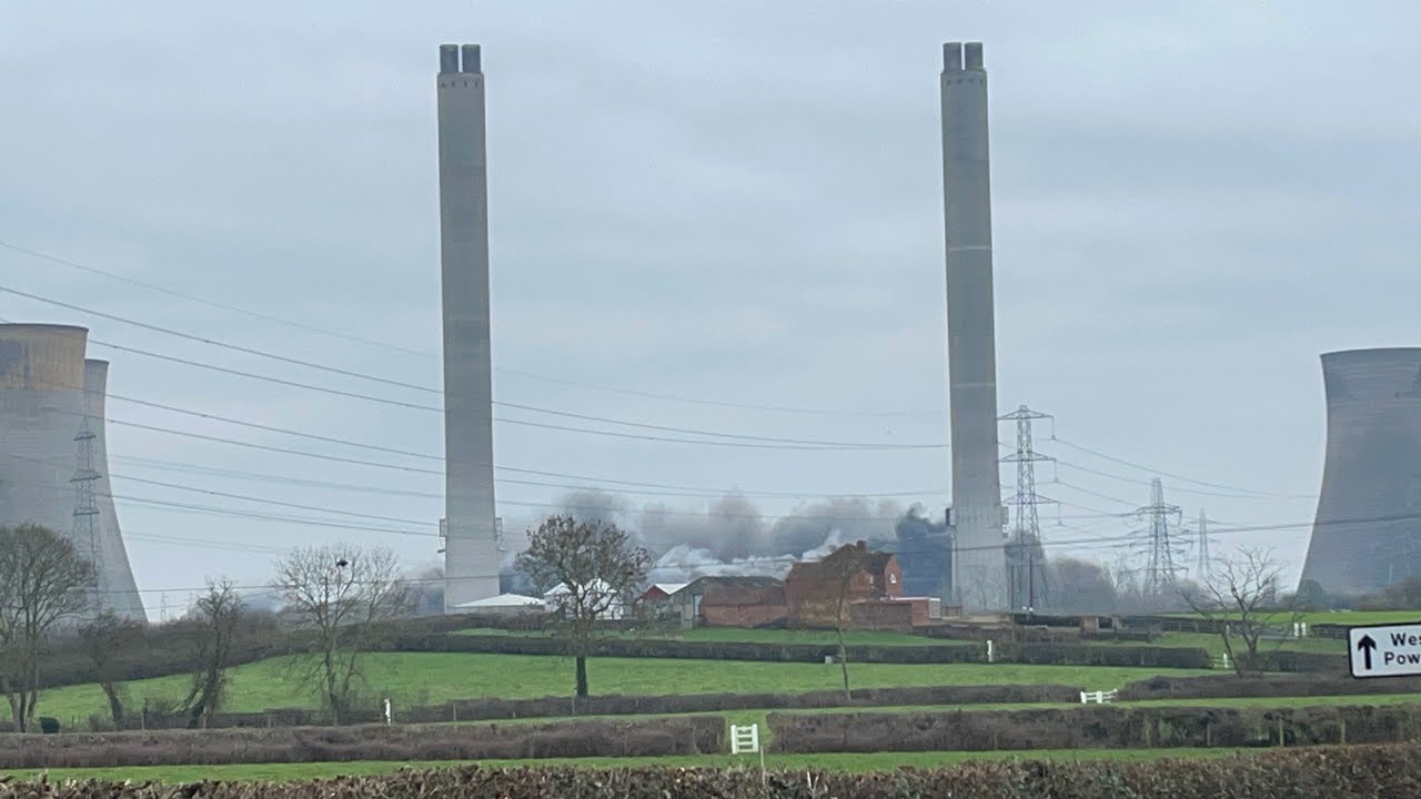 West Burton power station “goes for a burton” big bang!💥 10;00 29/1/2026