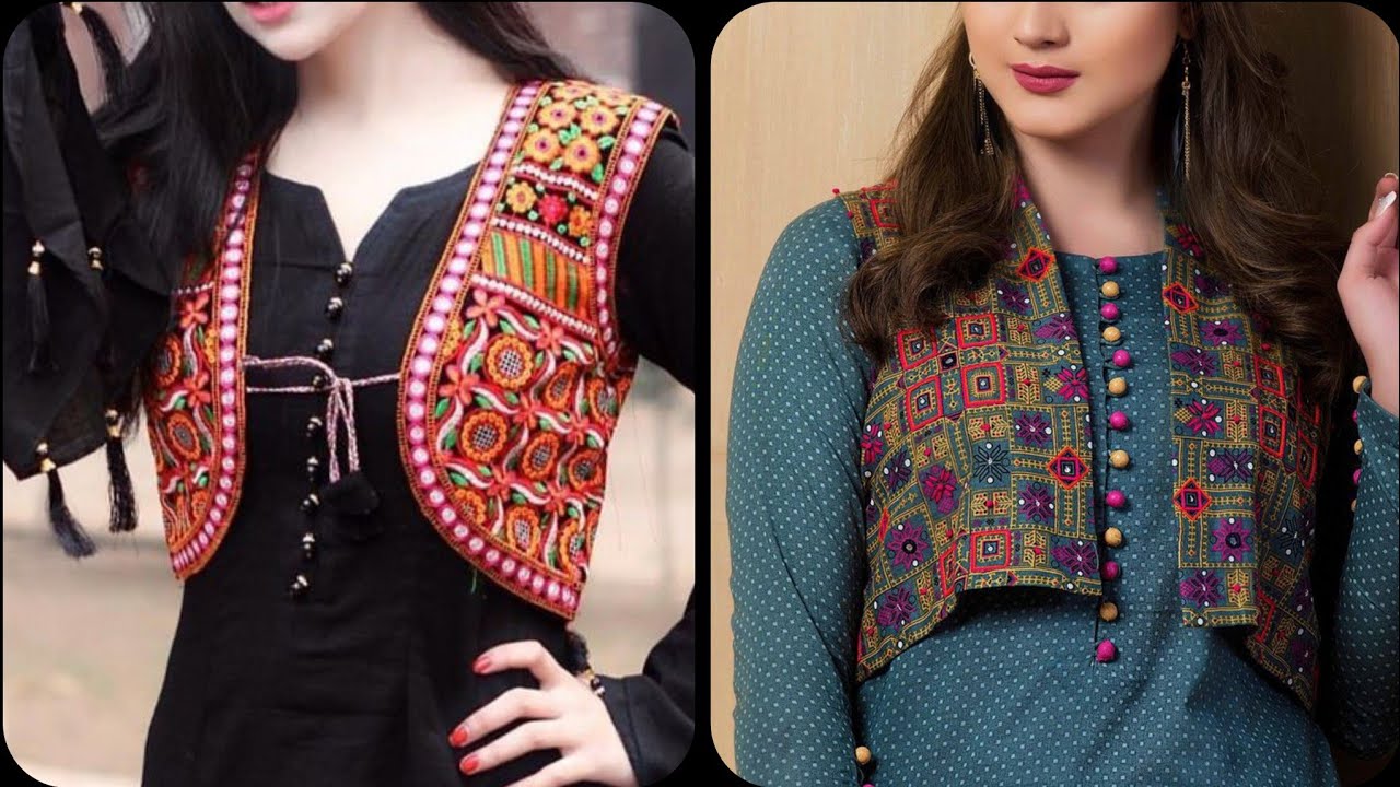 Latest short jacket (koti) design ideas images for girls | New ...