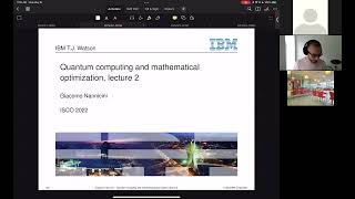 ISCO 2022 Spring School - Quantum algorithms for optimization (2/4)