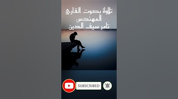 وبينهما حجاب. تلاوة مؤثرة هادئة بصوت القارئ المهندس تامر سيف الدين