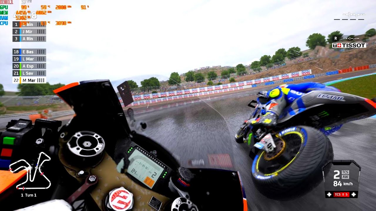 MotoGP 21 - 4K Ultra Graphics - GTX 1060 - 4K Ultra Settings