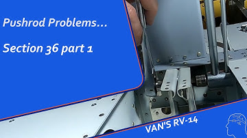 RV-14 Build: Idler arm interference. Section 36 part 1