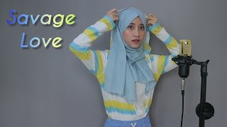 Savage Love (Laxed - Siren Beat) | Jason Derulo (cover with lyrics) // marsya ardini