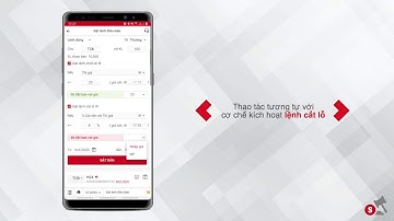 [TCBS] Hướng dẫn đặt lệnh Chốt lãi - Cắt lỗ trên hệ thống TCInvest (Lệnh dừng)