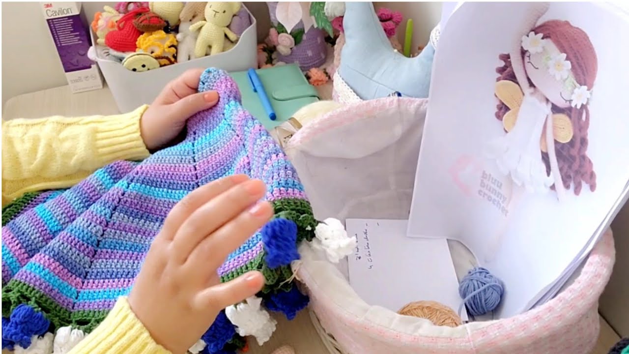 سوالف كروشيه/ افضل الخيوط لحياكة شنطة كروشيه.@FatmaHalek