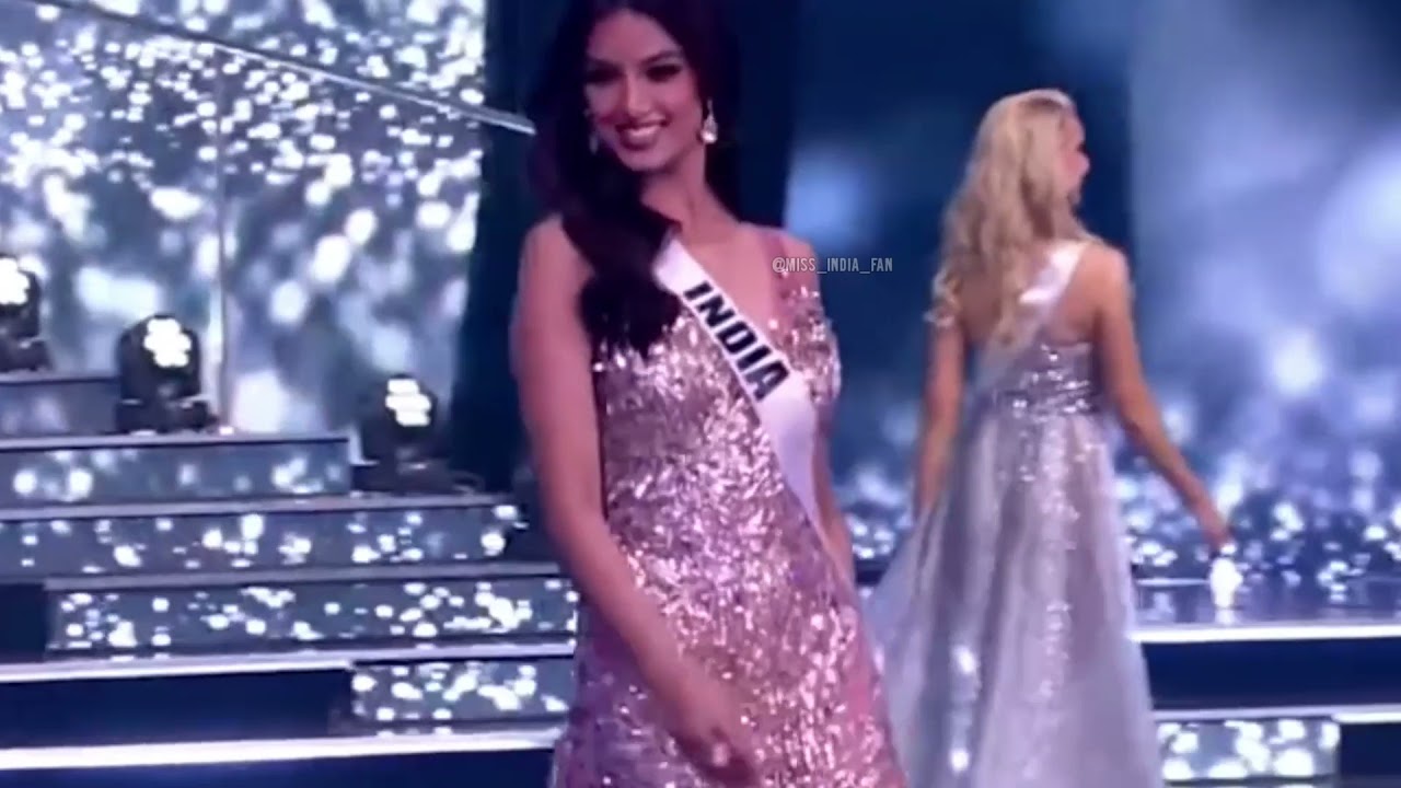 Harnaaz Sandhu- Miss Universe 2021 Evening Gown Walk