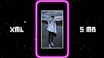 NEW TREND XML 😵💥 || NEW TREND XML FILE 🦋 || NEW TREND XML 💕 || #xml #5mb_xml #alight_motion