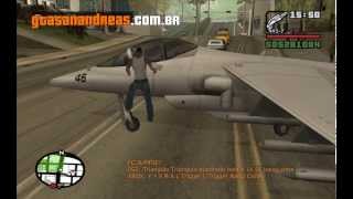 Como pilotar o Hydra no GTA San Andreas do PS2 