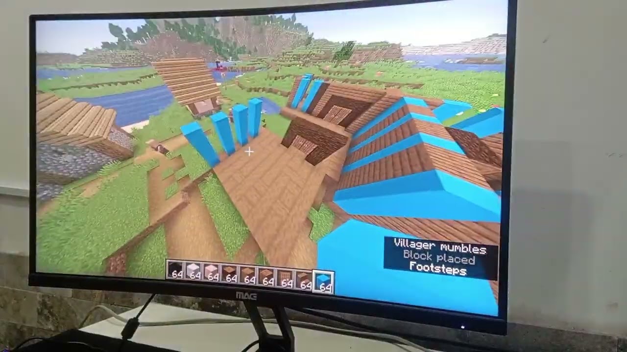 لعبة ماين كرافت اليوم عملنا اشياء واسرار جديده تابعوني وتكملة اللعبه بالفيديو القادم ،💪🤩🥰#اكسبلور