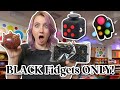 BLACK fidgets ONLY 🖤🕶🕷| SO HARD! 😱