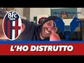 Bologna Verona 2-0 ❤️💙 HO DISTRUTTO IL CLACSON!! THIAGO SOTTO LA CURVA!!