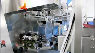 Automatic premade bag with spout filling and sealing machine for the liquid FOOD, Drinking Water