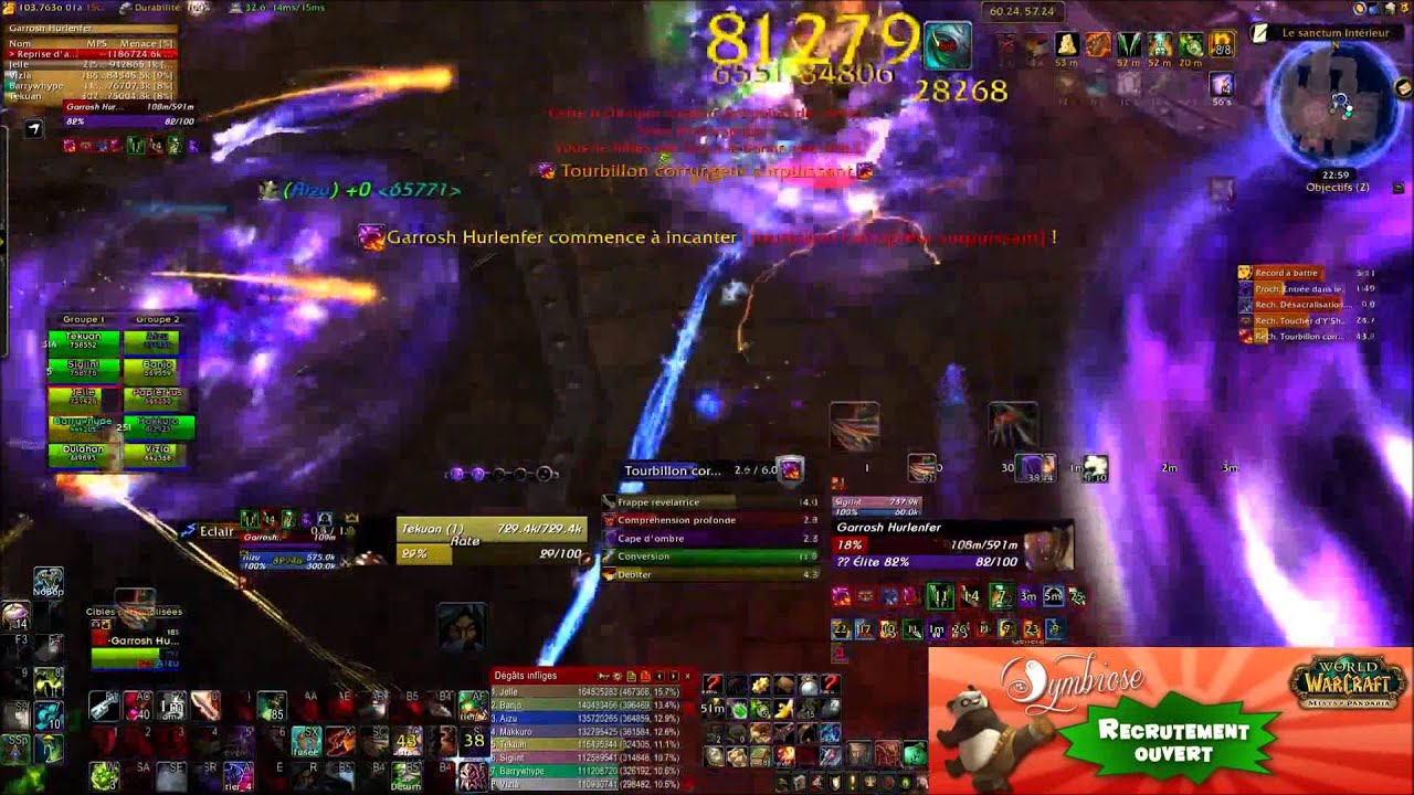 Symbiose Vs Garrosh 10HM (PoV Rogue)