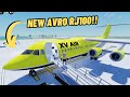 New AVRO RJ100 Update in Cabin Crew Simulator | ROBLOX | AlyXV
