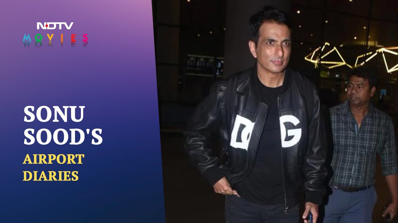 Sonu Sood Seen At Mumbai Airport In An Expensive Louis Vuitton Backpack