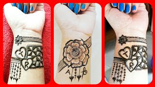 new bracelet mehndi design 2020|SS Mehndi Art|simple unique latest mehndi designs for hands