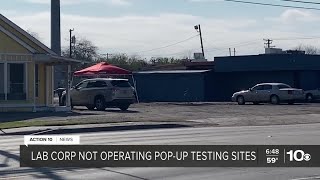 Labcorp confirms COVID-19 testing site on Kostoryz not run by them